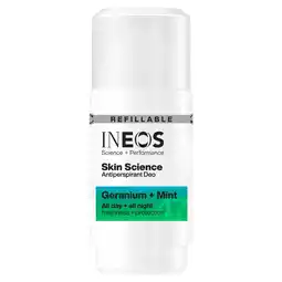 Tesco INEOS Skin Science Geranium + Mint Antiperspirant Deodorant Roll On 50ml offer