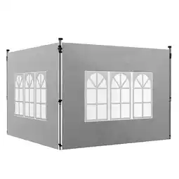 Tesco Outsunny Gazebo Side Panels for 3m x 3m or 3m x 4m Pop Up Gazebo, 2 Pack offer