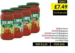 Musgrave MarketPlace Dolmio Sauce offer