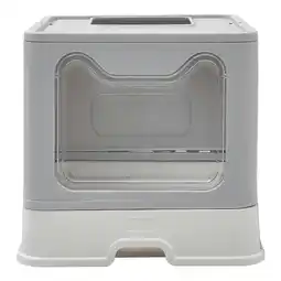 Tesco Living and Home Plastic Foldable Cat Litter Box - Top Entry offer