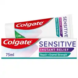 Tesco Colgate Sensitive Repair & Protect Strength Toothpaste 75Ml offer