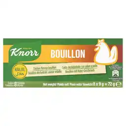 Tesco Knorr CKN Bouillon Stock Cubes 8 Pk 72g offer