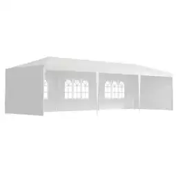 Tesco Outsunny 9m x 3m Outdoor Garden Gazebo Wedding Canopy offer