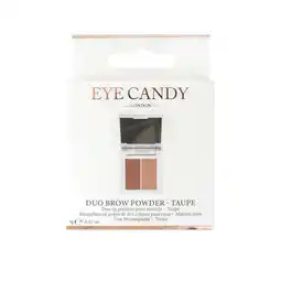 Tesco Eye Candy Duo Brow Powder - Taupe offer