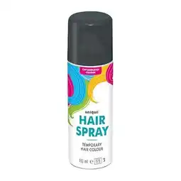 Tesco Black Temporary Hair Spray 133ml offer