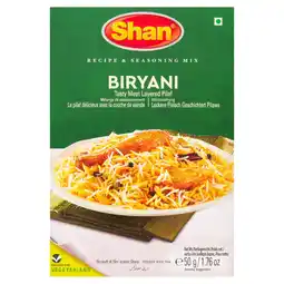 Tesco Shan Biryani Masala Mix 50G offer