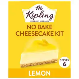 Tesco Mr Kipling No Bake Lemon Cheesecake Kit 230g offer