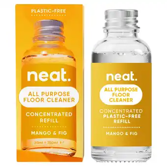 Tesco Neat Floor Cleaner Concentrated Refill Mango & Fig 30ml offer