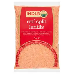 Tesco Indus Red Split Lentils 2Kg offer