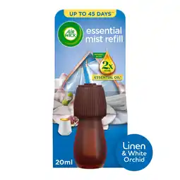 Tesco Air Wick Essential Mist Refill Linen & Petals 20ml offer