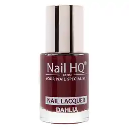 Tesco Nail HQ Colour Dahlia - 10ml offer