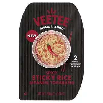 Tesco Veetee Japanese Togarashi Spicy Sticky Rice 280g offer