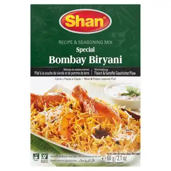 Tesco Shan Bombay Biryani Mix 65G offer