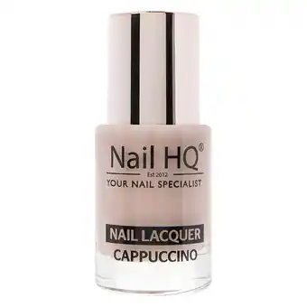 Tesco Nail HQ Colour Cappuccino - 10ml offer