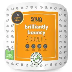 Tesco Snug Brilliantly Bouncy 10.5 Tog Duvet, All Seasons Quilt, Double offer