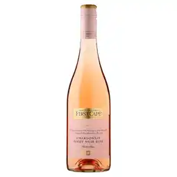 Tesco First Cape Special Cuvee Chardonnay Pinot Noir Rose South Africa 75cl offer