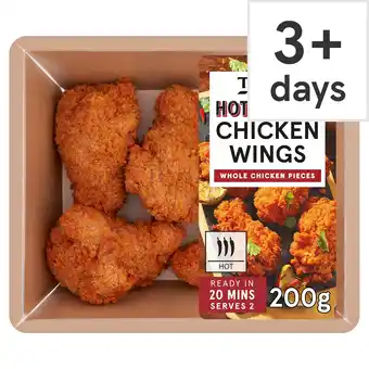 Tesco Tesco Hot & Spicy Chicken Wings 350g offer