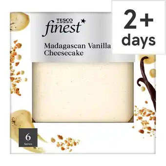 Tesco Tesco Finest Madagascan Vanilla Cheesecake 540G offer