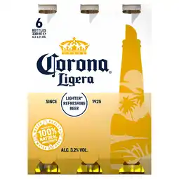 Tesco Corona Ligera 6 X 330Ml offer