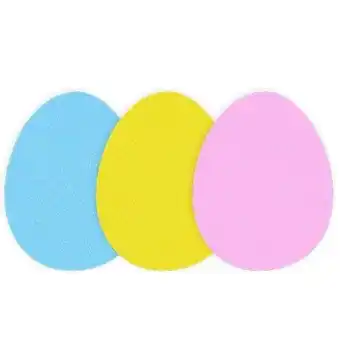 Tesco Arts & Crafts Easter Egg Foam Shapes - Pack of 12 offer