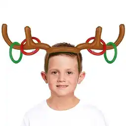 Tesco Inflatable Antlers Ring Toss Christmas Game offer