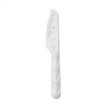 Tesco White Compostable Bagasse Knives - Pack of 100 offer