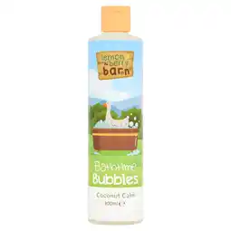 Tesco Lemon Berry Barn Bathtime Bubbles Coconut Calm 300ml offer