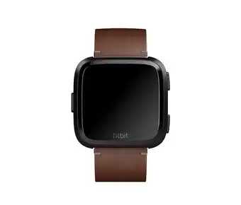 Tesco Fitbit Cognac High-quality Hand-crafted Horween Leather Band FB166LBDBL offer