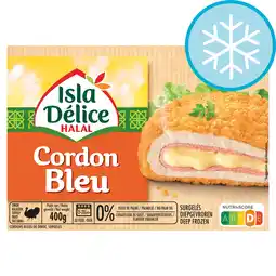 Tesco Isla Delice Halal Cordon Bleu 400g offer