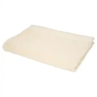 Tesco West Park Cream Bath Sheet offer