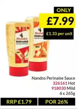 Musgrave MarketPlace Nandos Perinaise Sauce offer