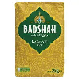 Tesco Badshah Basmati Rice 2Kg offer