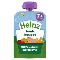 Tesco Heinz Lamb Hot Pot Baby Food Pouch 130g offer