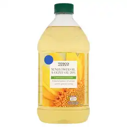 Tesco Tesco Sunflower Oil and Olive Oil 20% 2L offer