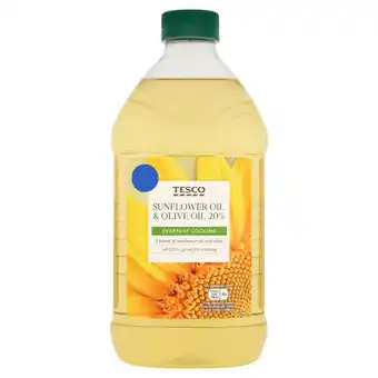 Tesco Tesco Sunflower Oil and Olive Oil 20% 2L offer