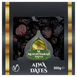 Tesco Al MUNAWWARAH AJWA DATES GIFT BOX 300G offer