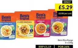 Musgrave MarketPlace Bens Rice Range offer