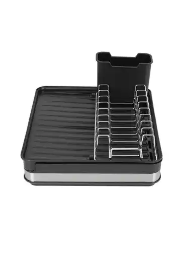 Tesco Living and Home Expandable Dish Drainer Rack for Kitchen offer