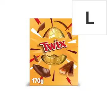 Tesco Twix Milk Chocolate Easter Egg 170g offer