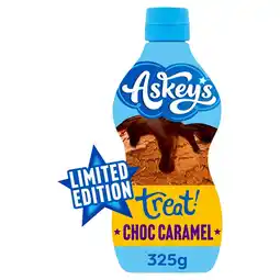 Tesco Askeys Treat Chocolate Caramel Sauce 325g offer