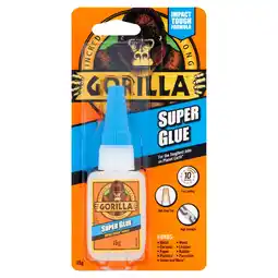 Tesco Gorilla Superglue Non Drip Liquid 15G offer