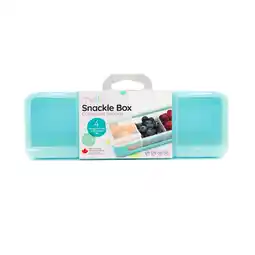 Tesco Melii 4 Compartment Snackle Box Assorted Colours offer