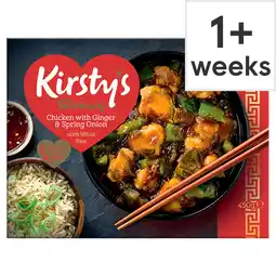 Tesco Kirsty's Takeaway Chicken Ginger Onion & White Rice 450G offer