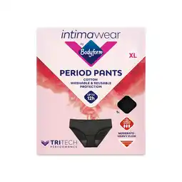 Tesco Bodyform Cotton Period Pants Washable Underwear XL offer