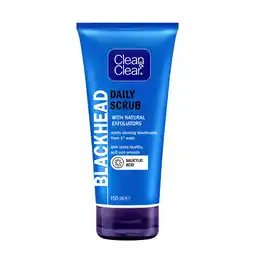 Tesco Clean & Clear Blackhead Clearing Daily Face Scrub 150ml offer