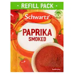 Tesco Schwartz Smoked Paprika Refill Pack 32g offer