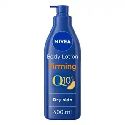 Tesco NIVEA Q10 & Vitamin C Firming Body Lotion Dry Skin 400ml offer