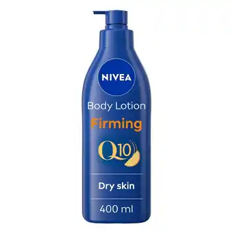 Tesco NIVEA Q10 & Vitamin C Firming Body Lotion Dry Skin 400ml offer