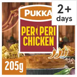 Tesco Pukka Peri Peri Chicken Pie offer