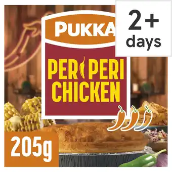 Tesco Pukka Peri Peri Chicken Pie offer